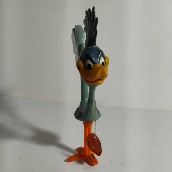 Vintage 1968 Dakin Roadrunner GoofyGrams Warner Bros 10” Figure